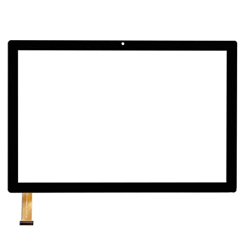 para 10.1 '' Pulgadas YESTEL T5 Tablet Pantalla táctil con capacitación Táctil Digitalizador Sensor Reemplazo Phablet Multitouch (Color : Black with Frame) Cover