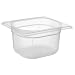 Produktbild APS 82138 GN-Behälter 1/6, 17,6 x 16,2 cm, 100 mm tief, 1,5 Liter, Skalierung, Polypropylen
