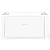 IDMarket - Support pour Machine à Laver 63 x 54 cm Socle réhausseur en métal avec tiroir