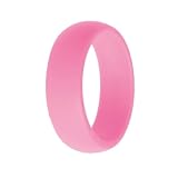 Tofficu Anillos de Silicona Unisex 8 Mm, 10 Colores Arcoíris, Paquete de 10 Piezas, Prácticos y Creativos para Actividades Físicas y Natación Color Aleatorio