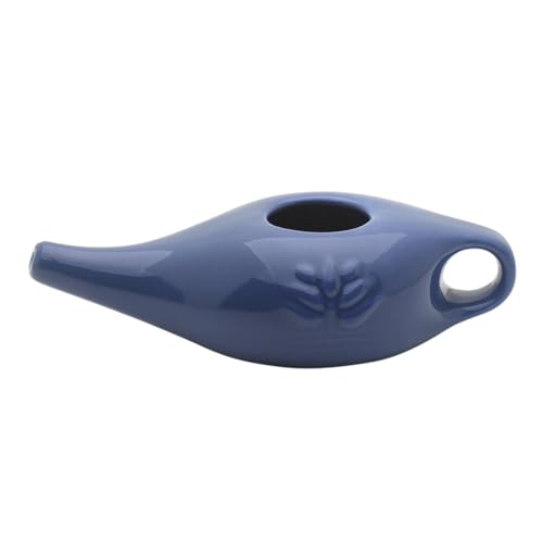 Neti Pot 250ml | Pentola Neti In Ceramica Artigianale, Pentola Per Lavaggio Del Naso, Neti Pot In Ceramica Durevole Per Irrigazione Nasale, Ideale In Caso Di Naso Chiuso E Mal Di Testa Cronico