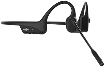Shokz OpenComm2 2025 Upgrade ビジネスヘッドセット 骨伝導 bluetooth ワイヤレスイヤホン オープンイヤー