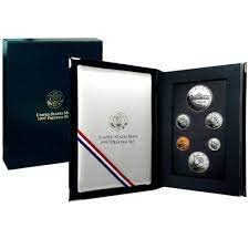 1997 S Prestige Botanic Garden Commemorative Silver Dollar 6 Coin Set Various US Mint proof