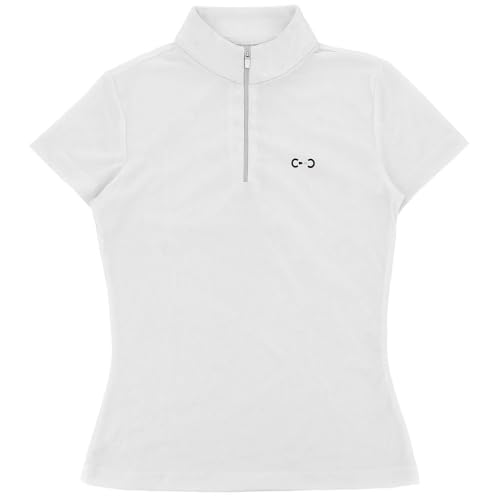 Polo short sleeve RIDING WORLD Roxane L pour femme adepte d'équitation