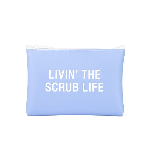Trousse de voyage en silicone étanche pour vos soins et gommage en déplacement 7 x 10