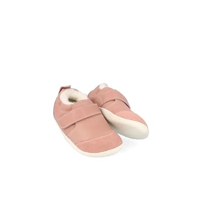 Bobux Xplorer Marvel Arctic - Merino Wool Lined Leather Shoes, Rose, Scuff-Resistant, Wide Strap