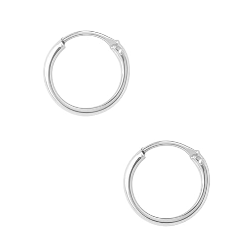 Aros plata mujer de 40mm   Pendientes mujer plata de ley 925 que se envían en una cajita ideal para regalo   Aretes finos de 1,5mm de ancho (40mm)