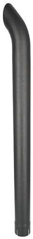 Replacement Exhaust Stack - 3-1/2" x 48" Curved Black fits Exhaust/Clamps/Rain Caps/Stack New