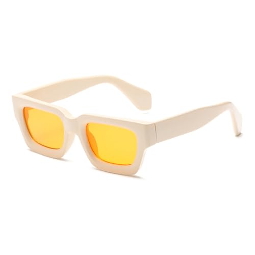 Lunettes de soleil femme rétro petit cadre épais tendance mode