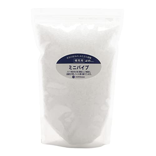 nishikawa 【 西川 】 パイプ枕 補充パック 300g 詰めもの 300g ミニパイプ ファインスムーズ用 ホワイト EKA2389200M