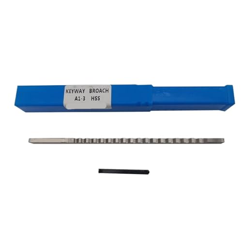 1PC 3mm Push-Type Keyway Broach A1 Metric Size HSS Keyway Cutting Tool Knife for CNC Router Metalworking