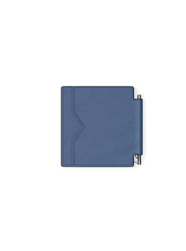 Image of Michael Kors Edison Notched Slim Folding Card Case with Money Clip