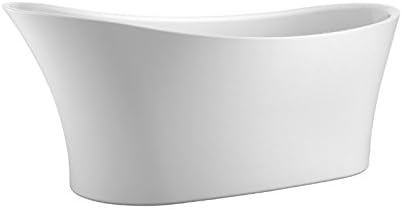 CHARLOTTE EDWARDS Dione Bath Tub, Acrylic, White, 1705 x 745 x 720 cm
