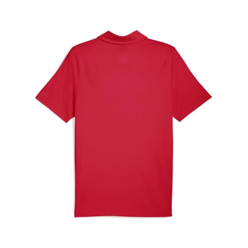 PUMA Men's Standard Scuderia Ferrari Formula 1 Cloudspun Polo, Rosso Corsa AH252