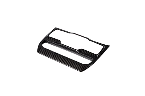 Painel de controle central de janela ABS com aparência de fibra de carbono para Jeep Wrangler JL Spo