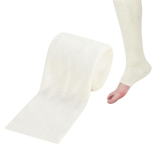Elastische Kompressionsbandage 7.5cmX5m Schlauchförmige Kompressions Bandage Kompressionsbinde Wiederverwendbar Fixierbinde für Armen Beinen Knöcheln