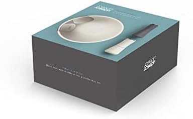 Joseph Joseph Serve It in Style Set with Salad Bowl, Stainless Steel Servers and Milltop Non-Spill Salt and Pepper Mills