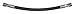 Power Steering Hose,3/8" Thread,1 ft. L