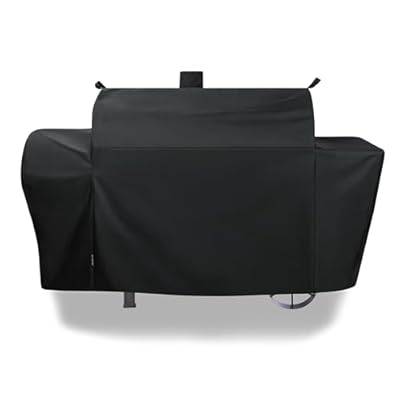 Suphomeware Waterproof Grill Cover for Oklahoma Joe's Longhorn Combo Grill, Heavy Duty Oklahoma Joe's Longhorn Combo Charcoal Gas Smoker Grill Cover