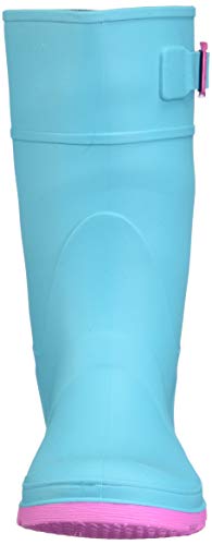 Kamik Girl's Raindrops Rain Boot, Teal, 2 M Us Little Kid #TOP1