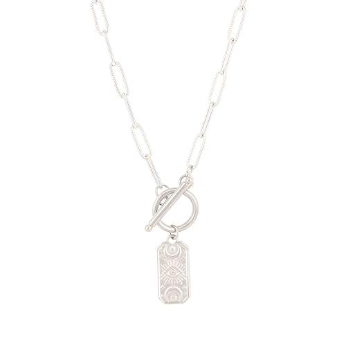 Collier Het Chain Toggle original chaîne basticules minimaliste