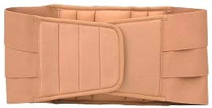 SpiffySky Drytex Lumbar Sacral Belt for Lower Back Pain, Men and Women, Large (38-42 Inches), Provides Support for Sciatica, Back Spasms, and Post-Surgery Recovery