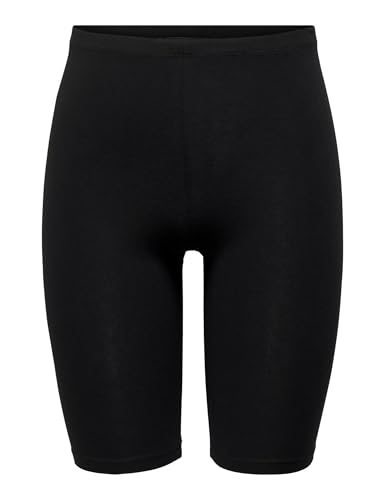 ONLY Onllove Life Shorts Jrs Pantalones Cortos, Negro, M para Mujer