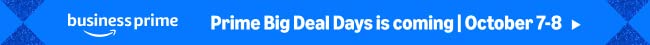 Prime Big Deal Days is coming
October 7-8