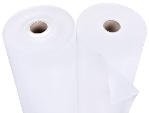 sarcia.eu Malla antihierbas Blanca 50g/m² 1,6m Protección para Plantas en Invierno 10 m