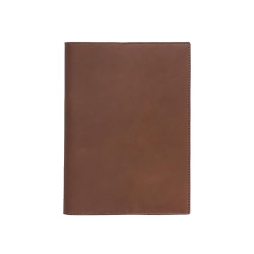 KISSKI Free LOGO Custom, Personalized Leather A5/B6/A6 Refillable Journals Notebook Cover, Engraved Gifts for Women/Men, Customized Travelers Notebook Cover Case for Field Notes/Bible/Planner