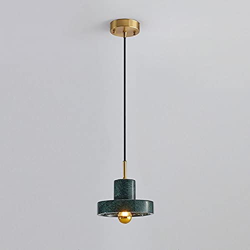 Plafonnier semi-encastré nordique et lustre suspendu en marbre avec câble réglable