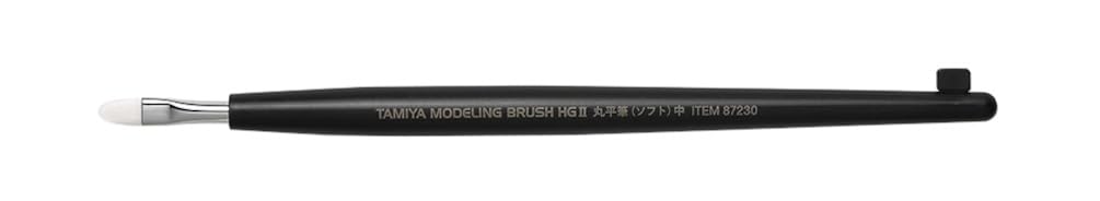 Tamiya Tamiya Modeling Brush HG II Rounded Flat Brush Soft Medium TAM87230