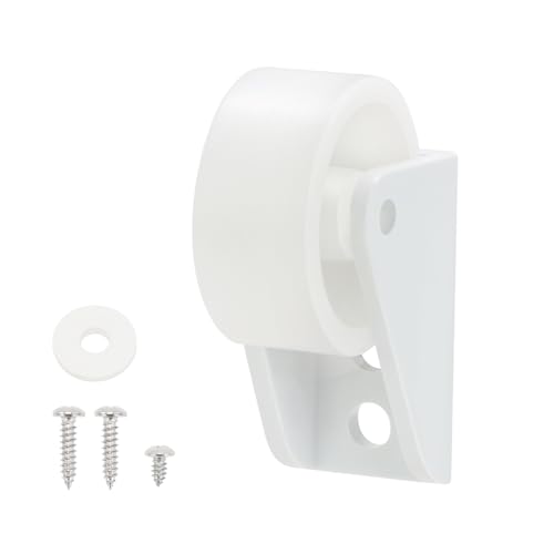 scottchen PRO RV Awning Saver White Door Roller, Awning Door Guard Roller Ball with Screendoor Protect Disc