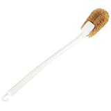 Cepillo de limpieza para inodoro: el cepillo de limpieza tiene cerdas de fibra de palma densas y gruesas para un mejor efecto de limpieza, cepillo de inodoro para piso