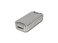 GiMa S.p.A 26668 Edelstahl-Box mit Griff, 18 x 8 x 4 cm