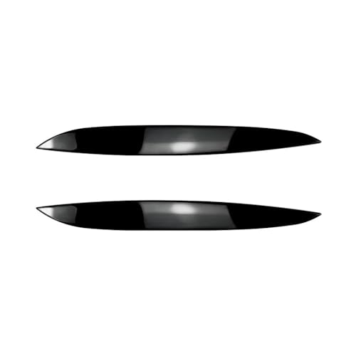 Sourcil phare voiture noir brillant pour Golf 4 MK4 1997-2005