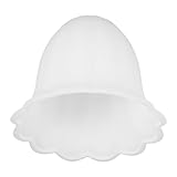 Accessoires d'éclairage - taille parfaite : mesurant 15 cm de diamètre et 12 cm de hauteur, cet abat-jour a la taille parfaite pour n'importe quelle pièce. il est facile à installer et peut être utilisé avec une variété de luminaires, ce qui en fait un choix polyvalent et pratique pour n'importe quelle maison.