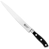 Richardson Sheffield VULCANO Filetiermesser, Schwarz, Mattierte Klinge, Klingenstahl, Scharfes Messer, Für Hobby- & Profikoch