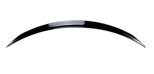Aileron arrière pour Benz Classe C W205 Coupé 2015-2021 Noir Brillant