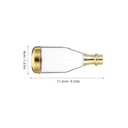 Boîtes à dragées en forme de bouteille de vin mousseux, petit coffret présent chic, 20 Pcs