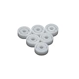 4PCS Full Ceramic Bearing for Fishing Reel 3X10X4 mm ABEC-9 623CE Full Ceramic Zirconia Bearing Deep Groove Ball Bearing SMR103