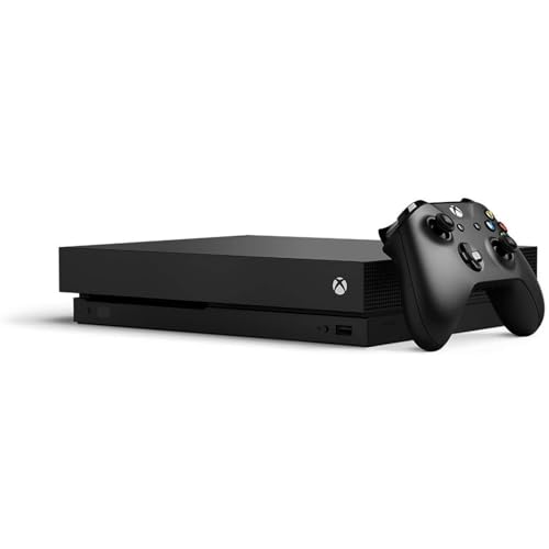 Microsoft Xbox One X FMQ-00042 1TB Console w/1-Controller, Black (Renewed)