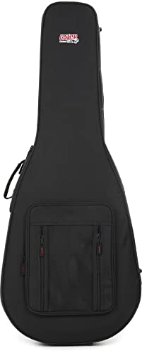 Estuche Gator color negro para guitarras acústicas tipo Country