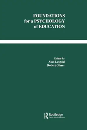Foundations for A Psychology of Education-Wow! eBook