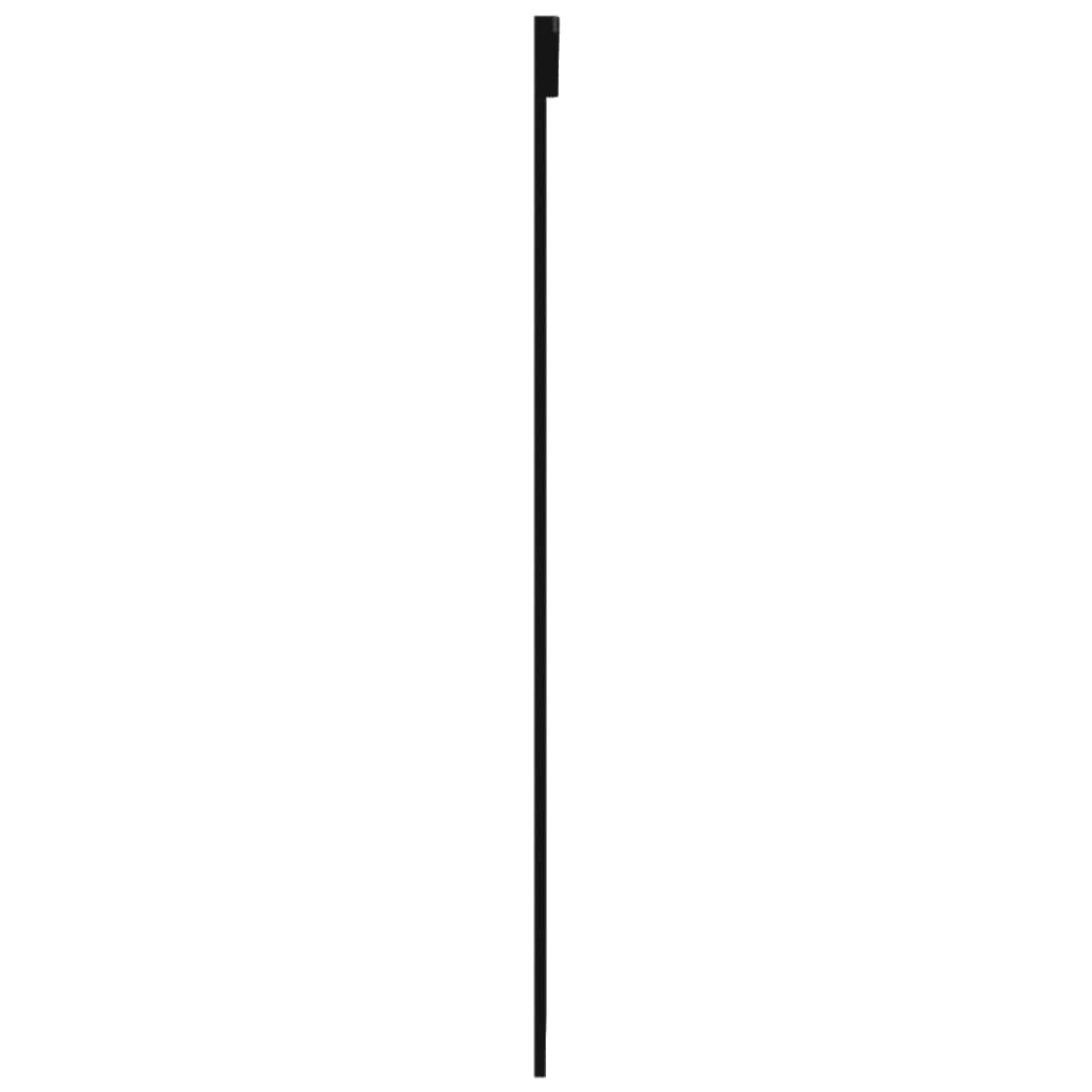vidaXL Puerta Corredera con Herrajes Entrada Corrediza Deslizante Hogar Cuarto de Baño Salón Sala de Estar Habitación ESG Vidrio y Aluminio 76x205 cm