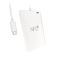 SCROY ACR1552U-MF USB-C NFC Tag & Smart Card Reader Writer | Kontaktloser RFID-Näherungskartenleser für MIFARE, FeliCa, ISO 14443 A/B, ISO18092 Geräte