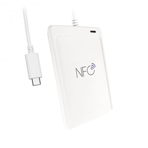 SCROY ACR1552U-MF USB-C NFC Tag & Smart Card Reader Writer | Kontaktloser RFID-Näherungskartenleser für MIFARE, FeliCa, ISO 14443 A/B, ISO18092 Geräte SCROY ACR1552U-MF USB-C NFC Tag & Smart Card Reader Writer | Kontaktloser RFID-Näherungskartenleser für MIFARE, FeliCa, ISO 14443 A/B, ISO18092 Geräte