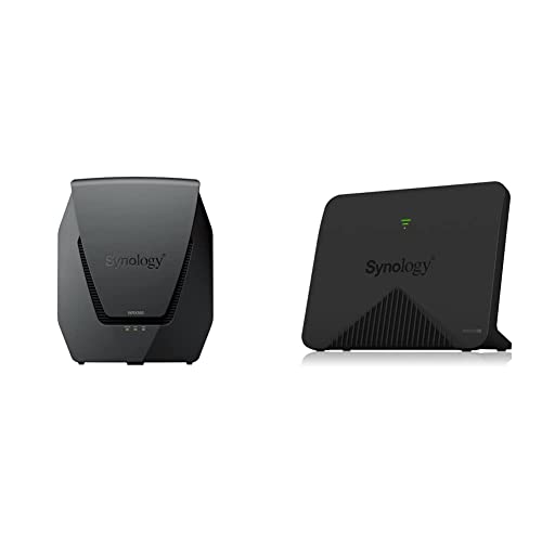 Image of Synology Dual-Band Wi-Fi 6 Router WRX560 & MR2200ac Mesh Wi-Fi Router