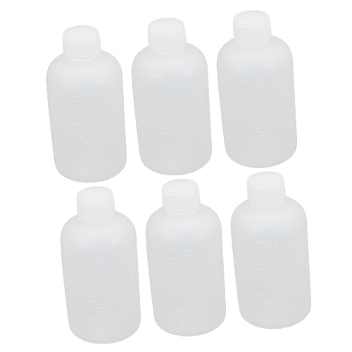 CHILDWEET Chemical Bottles for Pe Material 100ml Liquid Storage Bottles Simple Practical Design