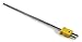 Dayton Thermocouple Probe, Thermocouple Type: K, Temp. Limit (Deg. F): 2150, 6.0" Probe Length